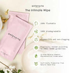 Antevorta Feminine Vaginal Wipes, Individually Wrapped Intimate Wipe - Flushable - Vagina Care, Health & Itch Relief (21 ct)