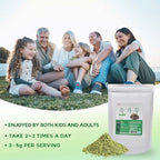 K-Herb Korean Mugwort Powder – 100% Pure Dried Mugwort from Korea, Natural Ingredient for Herbal Tea, Culinary Use, Plant-Based Powder 쑥가루 (10.6 oz (300g), Mugwort)