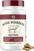 Bovine Bone Marrow Supplement - 100% Grass Fed and Pasture Raised in New Zealand- Freeze Dried, 3rd Party Lab Tested, Non GMO, No Fillers – Supports Collagen, Joint, Bone & Immune Health- 180 Capsules