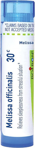 Boiron Melissa Officinalis 30C Homeopathic Medicine for Sleeplessness from Stressful Situation - 80 Pellets
