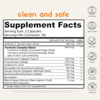 Zenkgo Chondroitin Boswellia MSM Turmeric Hydrolyzed Collagen - Joint Support Supplement, Helps with Joint Mobility & Flexibility (Joint Support Supplement)