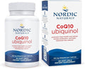 Nordic Naturals Nordic CoQ10 Ubiquinol - 60 Mini Soft Gels - 100 mg Coenzyme Q10 (CoQ10) Ubiquinol - Heart & Brain Health, Cellular Energy Production, Antioxidant Support - Non-GMO - 60 Servings