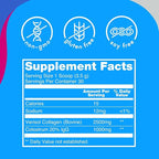 Zena Nutrition Pure Bovine Colostrum & Collagen Powder Supplement for Gut Health, Immune Support, Digestion, Hair, Skin & Nails, Unflavored, Gluten & Sugar Free, 30 Servings