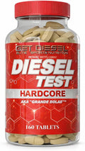Diesel Test Hardcore by GET Diesel – Libido & Drive Support, PCT Formula for Estrogen Balance & Confidence with Tribulus, Maca & Zinc