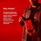 Mdrive Prime - Men's T-Support Supplement, Max Energy, Focus & Lean Muscle, KSM-66 Ashwagandha, S7 Nitric Oxide Booster, Bioperine and DHEA, 60 Servings, 120 Count