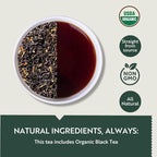 Luxmi Estates Tale of Two Estates English Breakfast Tea 100g/3.52oz (50 Cups) | Darjeeling Assam Black Tea Blend | Smooth Robust Caffeinated