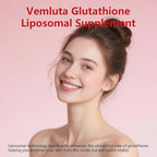 2 Packs 2500MG Liposomal Glutathione Gummies, 2X Absorption Liposomal Glutathione for Women-Complex L-Cysteine, Antioxidant, Skin & Liver Support, Strawberry Flavor, 120 Count
