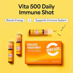 KWANGDONG Vita500 Daily Immune Shot - 7-Day Supply, Immune Support Supplement with 13 Vitamins and 8 Minerals. All in One Immunity Booster Shot, 0.75Fl oz/Bottle (30 Bottles)