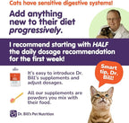 Dr. Bill’s Feline Complete Joint Care | Advanced Hip & Joint Supplement for Cats | Green Lipped Mussel Extract, Collagen Type II, Chondroitin, Hyaluronic Acid, Omega 3 and Colostrum | Powder, 85g