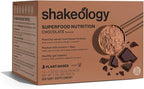 Shakeology 0g Added Sugar Plant-Based Vegan Protein Powder – Gluten-Free Superfood Shake with Vitamins & Minerals – Helps Support Healthy Weight Loss & Gut Health, Chocolate, 14 Individual Packets