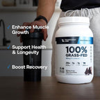 Transparent Labs Grass-Fed Whey Protein Isolate - Natural Flavor, Gluten Free Whey Protein Powder w/ 28g of Protein per Serving & 9 Essential Amino Acids - 30 Servings, Strawberry Milkshake