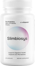 Slimbiosys Ultra Probiotic Capsule - Pre & Probiotics for Women & Men - Support Your Microbiome