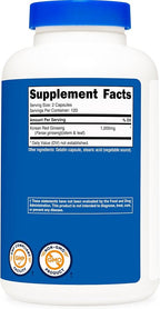 Nutricost Korean Ginseng 1000mg Serving, 240 Capsules - 500mg Per Capsule, 120 Servings - Korean Panax Red Ginseng - Gluten Free & Non-GMO
