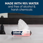 Cottonelle Fragrance Free Flushable Wet Wipes, Adult Wet Wipes, 2 Flip-Top Packs, 42 Wipes Per Pack