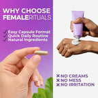 Yoni Balance Vaginal Pills – 30 Count | Natural Vaginal Rejuvenation & Moisturizer for Dryness | Kacip Fatimah Formula – No Gel or Cream Required