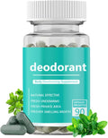 Body Deodorizing Supplement, Internal Body Deodorant Chlorophyll Capsules, Internal Deodorant Pills Odor Contro 90 Count