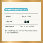 VetriScience Calm & Confident Chews, Composure Clinically Tested Calming and Anxiety Supplement for Small Dogs Under 30 lbs, Reduce Stress, Ideal for Thunderstorms and Fireworks, Chicken, 30 Count