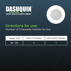 Nutramax Dasuquin for Large Dogs, Joint Health Supplement, Contains Glucosamine for Dogs, Plus Chondroitin, ASU, MSM and More, Supports Healthy Joints, Chewable Tablets, 150 Count
