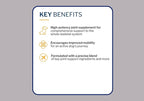 to The Rescue Dog Hip and Joint Gloucosamine Supplement - Encourages Improved Mobility for an Active Dog's Journey - Supports Bone, cartlige and Connective Tissue Health - 60 Chews