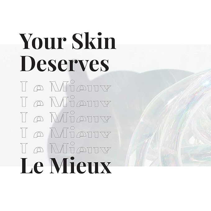 Le Mieux Hyaluronic Serum - Concentrated Hyaluronic Acid Facial Hydration Complex, Anti Aging Moisture with No Parabens or Sulfates (1 oz / 30 ml)