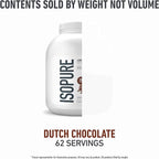 Isopure Low Carb 100% Pure Whey Isolate Protein Powder, Gluten Free, With Vitamins, Dutch Chocolate, 25g Protein Per Serving, 4.5 Lbs, 62 Servings (Packaging May Vary)