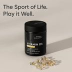 Sports Research® Vitamin D3 w/Coconut MCT Oil - High Potency Vitamin D3 5000iu (125mcg) Supplement for Immune & Bone Support - Seed Oil Free - Non-GMO - Gluten Free (360 Liquid Softgels)