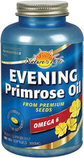 Natures Life Evening Primrose Oil 500 mg Minis | PMS and Menopause Support for Women | Skin Health | 180ct, 90 Serv.