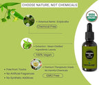 Earth N Pure Bhringraj Oil Cold Pressed, Natural & Therapeutic Grade for Hair Growth with Glass Dropper – 50 ml