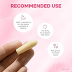 Mother's Dose Hyaluronic Acid 10mg Suppository HydraDose- Hormone Free Moisturizer for Vaginal Dryness-USA Made in an FDA Registered Facility, 1 Month Supply- 10 Inserts