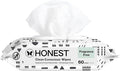 The Honest Company Hypoallergenic Multi-Use Baby Wipes for Sensitive Baby Skin, Pattern Play, 60 Count