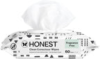 The Honest Company Hypoallergenic Multi-Use Baby Wipes for Sensitive Baby Skin, Pattern Play, 60 Count