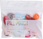 EZY DOSE Disposable Pill, Vitamin, and Daily Medicine Organizer Pouches, Zippered Seal Baggies, Pocket Sized and Travel Friendly, Easy to Use, Write on Label, 100 Count, BPA Free