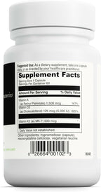 DAVINCI Labs ADK - Helps Support Bone, Heart & Immune Health - Dietary Supplement with Vitamins A, D3 & K2 (as MK-7) - Vegetarian, Gluten Free & Soy Free - 60 Capsules