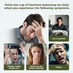 Natural Hormone Balance Tea 120g.100% natural ingredients Raspberry Leaf,Nettle Leaf,Ginger,Spearmint Leaf Hormone Herbal tea.for PMS & PCOS Supplements.