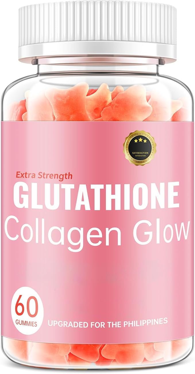 Glutathione Collagen Glow Gummies for Women, Glutathione Collagen Glow Gummies for Dark Spot, 60/120Pcs Korean Organic Glow Beauty Collagen for Skin Care (3)