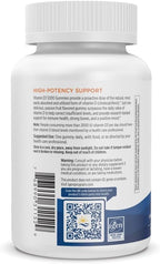 Nordic Naturals Vitamin D3 5000 Gummies, Passion Fruit - 30 Gummies - Support for Healthy Bones, Mood, & Immune System - Vegetarian - Non-GMO - 30 Servings