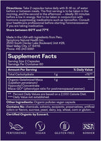 Femmenessence® MacaPause® – Clinically Proven Postmenopausal Organic Vegan Supplement for Natural Hormone Balance, Menopause Symptom Relief, Bone & Heart Health (360 Capsules, 90 Day Supply)