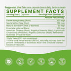 Bone & Joint Support Supplement Inspired by Chinese Herbal Wisdom for Mobility, Flexibility and Stability - with Notoginseng & Salvia - Made in USA - 60 Vegan Capsules
