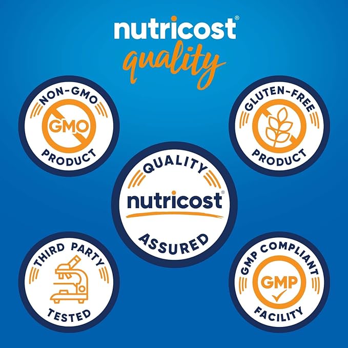 Nutricost Fish Oil 1000mg (560mg of Omega-3), 240 Softgels (3 Bottles)