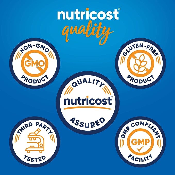 Nutricost D-Mannose 500 mg, 120 Caps (3 Bottles) - 1000mg Per Serving, Non-GMO and Gluten Free
