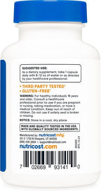 Nutricost CoQ10 100mg, 120 Vegetarian Capsules, 120 Servings - High Absorption, Vegetarian, Non-GMO, Coenzyme Q10