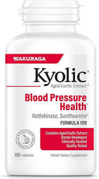 Kyolic Aged Garlic Extract Formula 109, Blood Pressure Health*, 160 Capsules