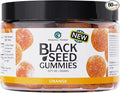 Amazing Herbs Organic Black Seed Oil Gummies - 500mg Per Serving, Cold Pressed Black Cumin Seed, Made with Nigella Sativa, Helps Boost Immunity, Supports Healthy Digestion - Orange Flavor 60 Count