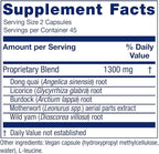 Vitanica Women's Phase II, Menopause Support, Vegan, 90 Capsules