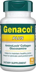 Genacol Plus – Glucosamine and Collagen Supplement, Ultra-Hydrolyzed Collagen Peptides, Eases Joint Movement, Maintains Cartilage, 90 Capsules (30-Day Supply)