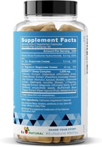 Serenity Sleep Natural Sleep Aid – Potent Blend of Magnesium, Valerian Root and Melatonin – Natural Sleep Aid – Non-Habit-Forming Way to Relax and Get a Good Night’s Sleep – 60 Vegan Soft Caps