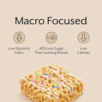 ProMix Nutrition Protein Puff Bars - Variety Pack - Birthday Cake, Snickerdoodle, Banana Bread, Mint Chocolate - Marshmallow Crispy Treat - High Protein & Low Calorie - 12 Bars