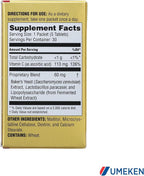 Umeken Lipopo - Lipopolysaccharide, Beta-glucan from Yeast, Lactic Acid Bacteria, and Vitamin C. Made in Japan. (Small 30Pk)