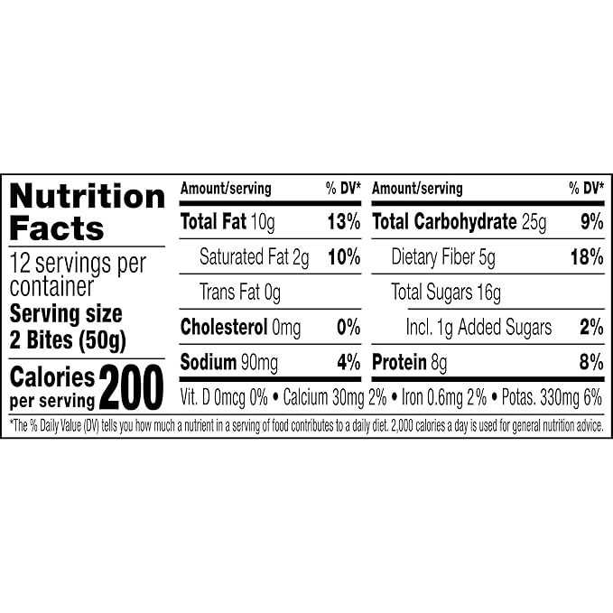RXBAR Protein Energy Bites, Gluten Free Protein Balls, Strawberry Peanut Butter, 21.1oz Box (24 Bites) 