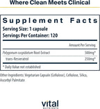Vital Nutrients Resveratrol - Ultra High Potency Antioxidant - Trans Resveratrol for Cardiovascular and Cell Health Support* - Vegan Supplement - Gluten, Dairy and Soy Free - Non-GMO - 120 Capsules